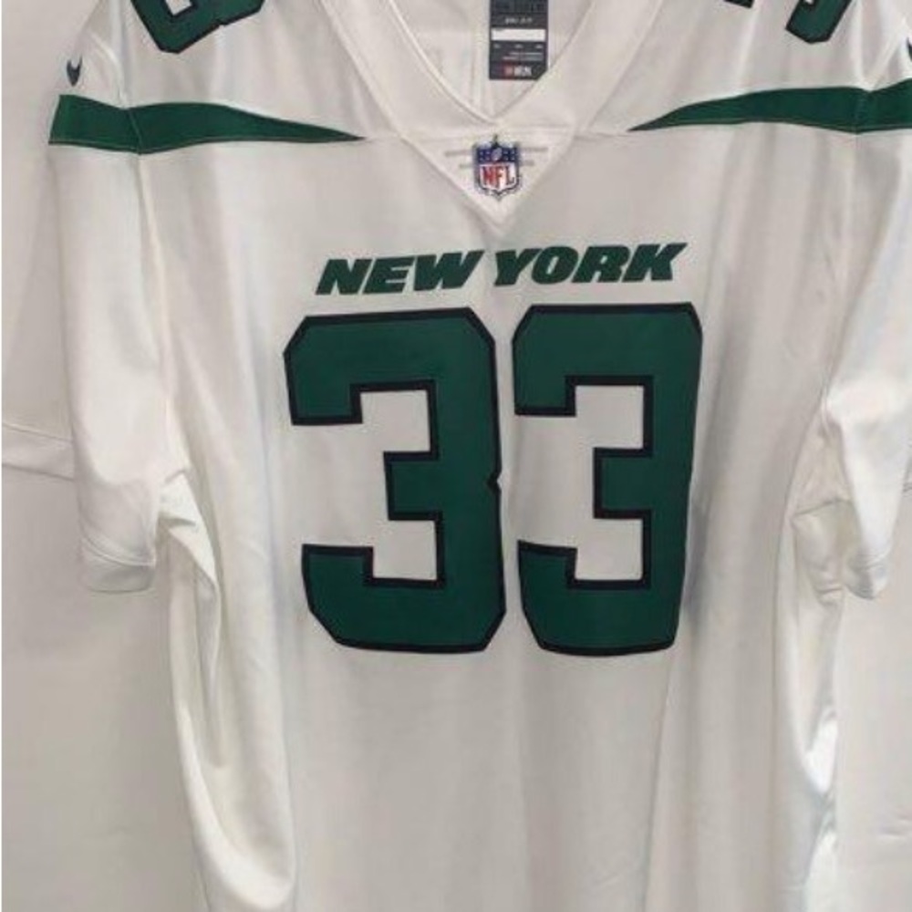 Nike Vapor Fuse  Limited  NY Jets #33 Jamal Adams 3XL Jersey